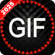 أيقونة البرنامج: Gif Stickers For Whatsapp