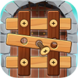أيقونة البرنامج: Gate Screw Puzzle - Wood …