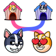 Ícone do programa: Connect Love Doge: Draw P…