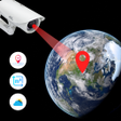 أيقونة البرنامج: Live Earth Map Navigation…