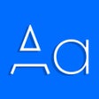 Ícone do programa: Fonts for iPhones - Aa Fo…