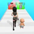 Good  Bad Mom: 3D Run Games