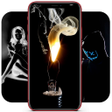 Programın simgesi: Black Wallpaper AMOLED Da…