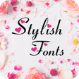 أيقونة البرنامج: Stylish Fonts