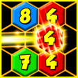 Merge It Hexagon Number Puzzl icon