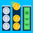 プログラムのアイコン：Coin Sort - Puzzle Game
