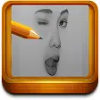 how to draw face step by step