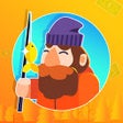 أيقونة البرنامج: Tiny Fishing - Free Game
