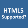 プログラムのアイコン：HTML5 Supported?