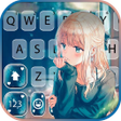 プログラムのアイコン：Anime Love Girl Keyboard …