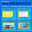 Icon of program: Mathematics notes form1-4