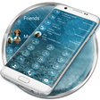 程序图标：Dialer Theme Bubble Rain …