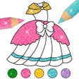 Ikona programu: Dress up Coloring Book 2