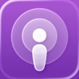 プログラムのアイコン：Apple Podcasts