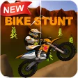 Moto cross bike racing stunt