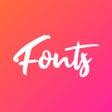 ไอคอนของโปรแกรม: Fonts for iPhone: Keyboar…