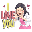 プログラムのアイコン：WASticker amour WASticker…