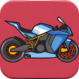 Motorcycle Game For Kids: Bike