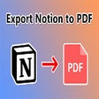 Export Notion to PDF