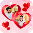 程序图标：Love Photo Frames: Collag…