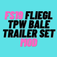 FS19 Fliegl TPW Bale Trailer Set Mod