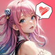 Иконка программы: AnimeChat - Your AI girlf…