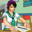 Иконка программы: School Girl Simulator: Hi…