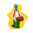程序图标：Dhol Beats :- Punjabi Rad…