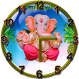 程序图标：Ganesh Clock  live wallpa…