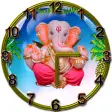 Ganesh Clock  live wallpaper
