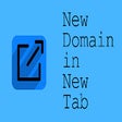 New Domain in New Tab