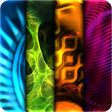 أيقونة البرنامج: Alien Shapes FULL