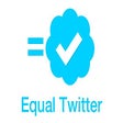 Icoon van programma: Equal Twitter