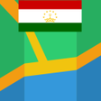 أيقونة البرنامج: Tajikistan Offline Map
