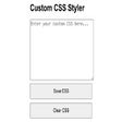 Custom CSS Styler