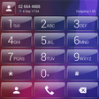 ไอคอนของโปรแกรม: Dialer Theme Polygon Glas…