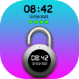Screen Lock: Current Time Password & Date Password