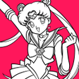プログラムのアイコン：Drawing Sailor Moon Chara…