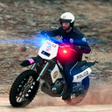 プログラムのアイコン：real Police moto bike Cha…