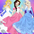Princesses team Dress up