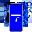 程序图标：Blue Wallpapers HD