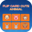 Icoon van programma: Flip Card Cute Animal