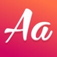 Иконка программы: Fonts: Font Keyboard Text…