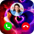 Ícone do programa: Color Call Screen Phone D…