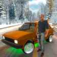Иконка программы: Snow Car Driving Simulato…