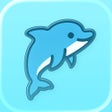 프로그램 아이콘: Dolphin: SAT  ACT Prep