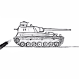 How to draw tanks lessons