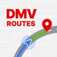 أيقونة البرنامج: DMV 2024 Driving Test Rou…