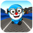 3D Blue Banana Cat Run icon