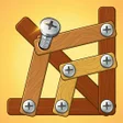 Programın simgesi: Nuts Bolts ASMR - Wood Nu…
